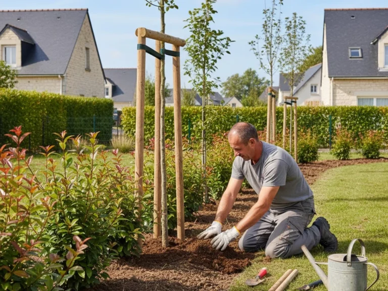PLANTATION DE HAIES & ARBRES en cours - Elagage Le Mans